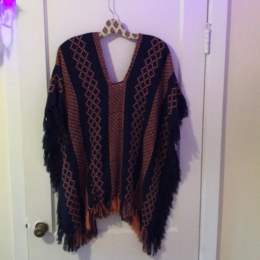Free people poncho